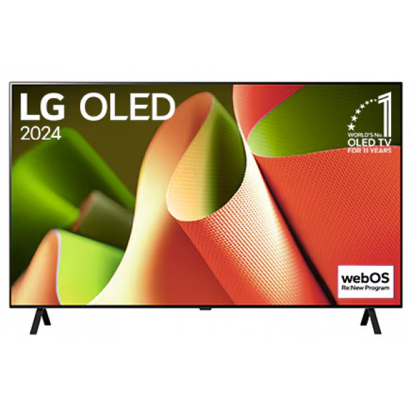 LG OLED77B4PCA 77吋4K OLED智能電視 - α8 AI處理器與120Hz刷新率